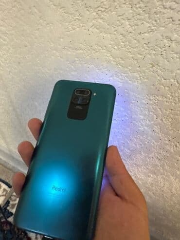 смена номера о: Redmi, Redmi Note 9, цвет - Зеленый, 2 SIM — 1