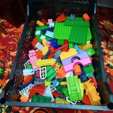 лего наборы: Продаю два пакета полных крупных пластиковых строительных блоков для — 5