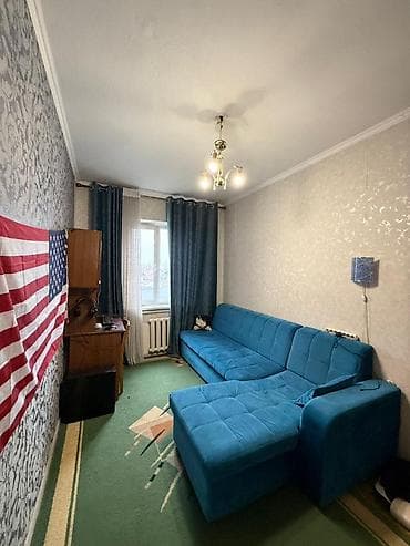 чуйская: 3 комнаты, 68 м², 105 серия, 5 этаж, Евроремонт — 3