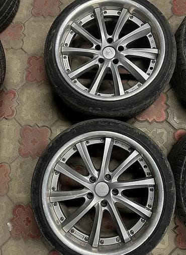 срочно продаю ваз: Диски R 18 Weds, Комплект, отверстий - 5, Б/у — 5
