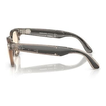 Аксессуары: Умные очки Ray-Ban Meta Headliner RW4009 Shiny Warm Stone/Transitions — 3