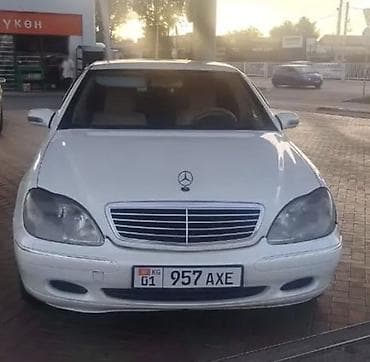 Транспорт: Mercedes-Benz S-Class: 2002 г., 4.3 л, Автомат, Бензин, Седан — 5
