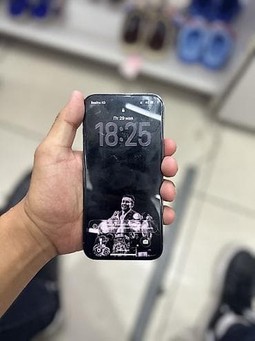 apple 14 pro max: IPhone 13 Pro, Б/у, 128 ГБ, Sierra Blue, Чехол, 84 % — 2