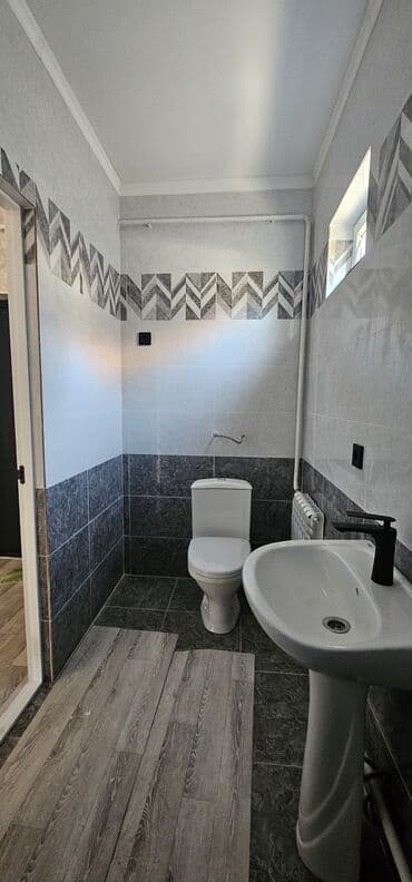 дома и участки в бишкеке: Полдома, 49 м², 3 комнаты, Собственник, Косметический ремонт — 13