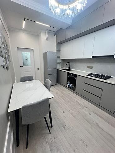 квартиры в центре бишкек: 1 комната, Риэлтор, Без подселения, С мебелью полностью — 9