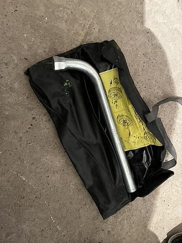 накидной ключ: Баллонный ключ/вороток для автомобиля с сумкой - Металлический — 2