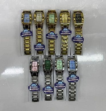 Классикалык сааттар саат, Casio, Жапония, Суу өткөрбөөчү, Аялдарга