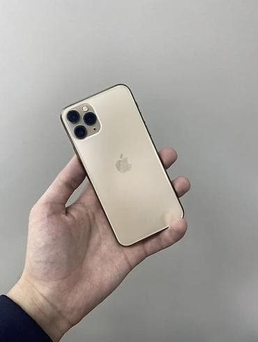IPhone 11 Pro, Б/у, 256 ГБ, Золотой, 73 %