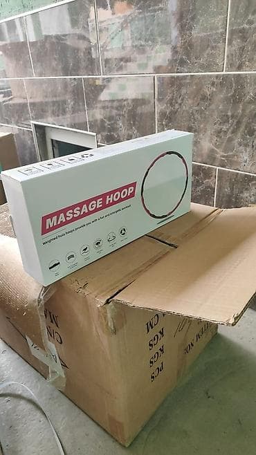 мини массажер: Массажный хулахуп (Dynamic/Massage Hoop) с магнитными элементами - — 4