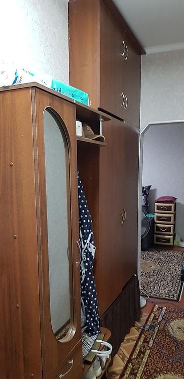 Квартиры: 1 комната, 34 м², Аламедин-1 мкр 105 серия, 1 этаж, Косметический ремонт — 10