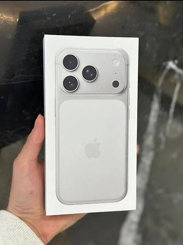 аифоны: IPhone 17 Pro, 256 ГБ, Natural Titanium, Коробка, 100 % — 1