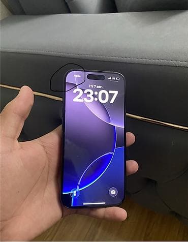 iphone 10 s: IPhone 16 Pro, Б/у, 128 ГБ, Черный, 87 % — 1