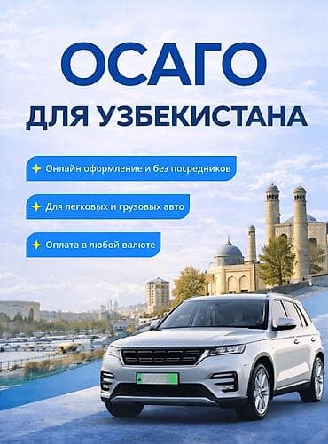 ОСАГО и автострахование для поездок в Узбекистан, Кыргызстан и на