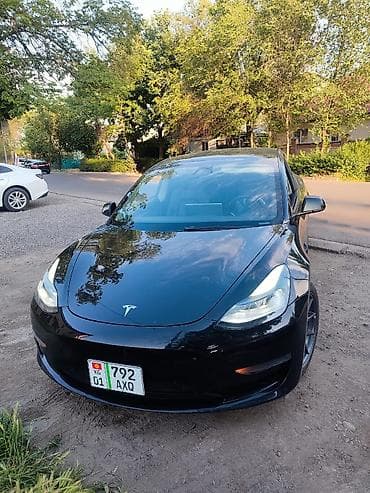 byd e3: Tesla Model 3: 2022 г., 3 л, Автомат, Электромобиль, Седан — 4