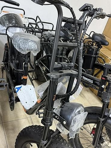 Спорт и хобби: Грузовой электровелосипед/электромопед Tenvels Gepard S600 (fat-tire) — 6