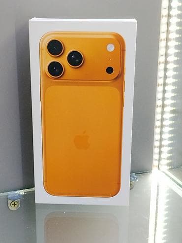 apple whatch 3: IPhone 17 Pro Max, Новый, 512 ГБ, Оранжевый, Коробка, В рассрочку — 1