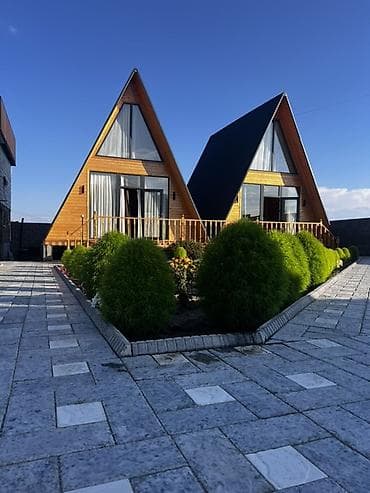 Квартиры: 🏡 A-FRAME ДОМикТЕР ЧОК-ТАЛДА! 🌿 ✨ Жайкы эс алуу үчүн эң сонун жер! 🏖 — 1