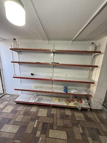 Соода жабдуулары: Торговые стеллажи металлические, пристенные - Конструкция: модульные — 1