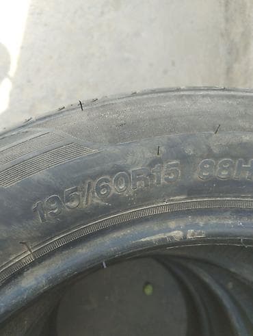 тент борт: Комплект летних шин 195/60 R15 - Размер: 195/60 R15 (маркировка на — 2