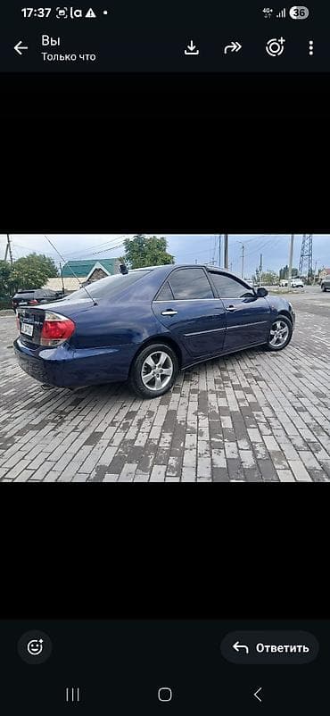 Toyota Camry: 2005 г., 2.4 л, Автомат, Газ, Седан — 4