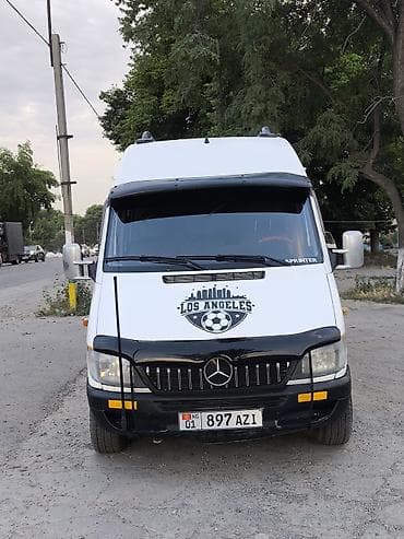 картинги бишкек: Mercedes-Benz Спринтер: 2003 г., 2.9 л, Кол менен иштөөчү, Дизель, Бус — 10