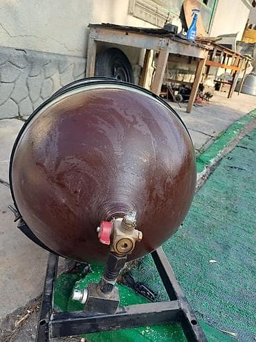 5 микр: Композитный газовый баллон, Другой бренд, Наполнение: Природный газ, Б/у — 2