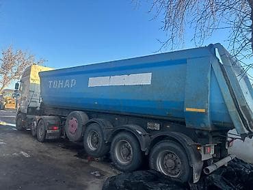 самасвал тонар: Тягач, DAF, 2000 г., Самосвал — 8