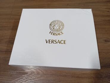 прокат мужских костюмов [возьми на прокат] бишкек фото: Туфли, 37, Versace, Новый, цвет - Белый, Самовывоз — 1