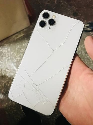 iphone xa: IPhone 11 Pro Max, Б/у, 256 ГБ, Белый, 72 % — 1