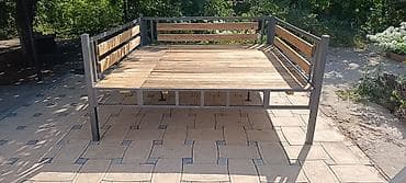 цена кушетка: Тапчан 2 x 2 x 1 м, Металл — 6