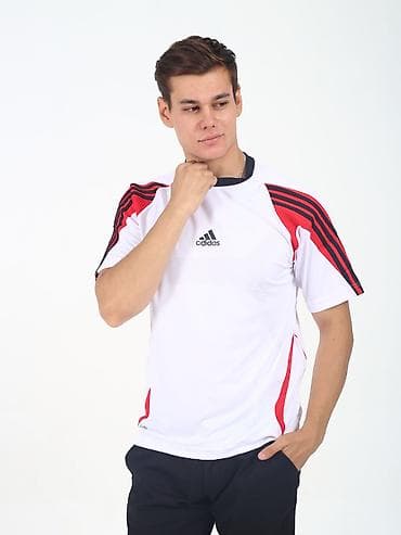 fred perry: Мужская спортивная футболка adidas - Тип: тренировочная футболка с — 1