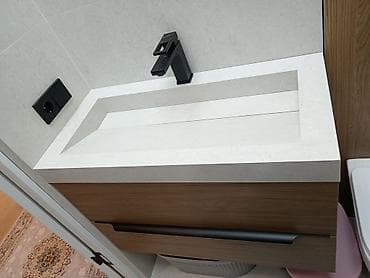 камины: Раковина для ванной, Особенности: Другая особенность, Материал: Камень — 5