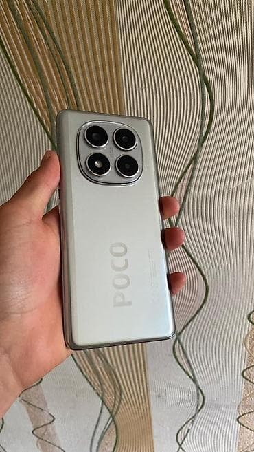 поко 7: Poco X7, Б/у, 256 ГБ, цвет - Серебристый, 2 SIM — 2