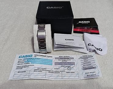garmin 7: CASIO мужские наручные часы с классическим дизайном, оригинал, с — 2