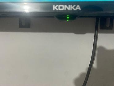 Телевизор KONKA, настенное крепление.бир ай болду алганыбызка жапжаны