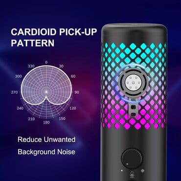 наушники с микрофоном для компьютера: Микрофон профессиональный / конденсаторный микрофон. Качественный звук — 6