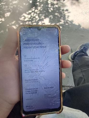 Техника и электроника: Смартфон Redmi 13C (версия: «Хонда крид», MIUI Global 14.0.6, Android — 3