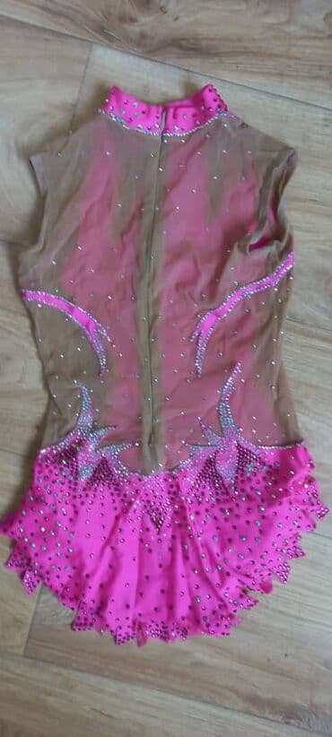 купальник для художественной: Гимнастический купальник для выступлений на 8-11 лет в отличном — 2