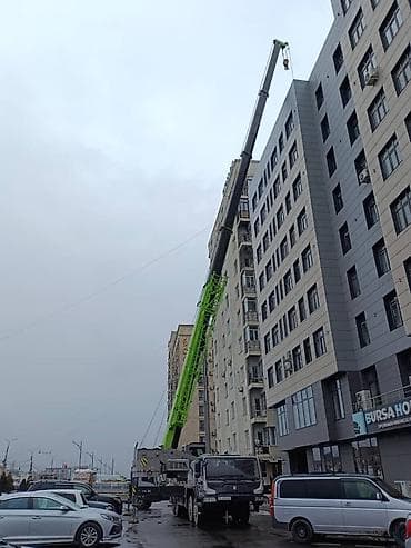 кран заказать: Стрела 44 м, 35 т — 1