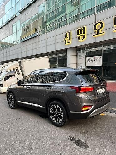 машина красовер: Hyundai Santa Fe: 2019 г., 2.2 л, Автомат, Дизель, Кроссовер — 3