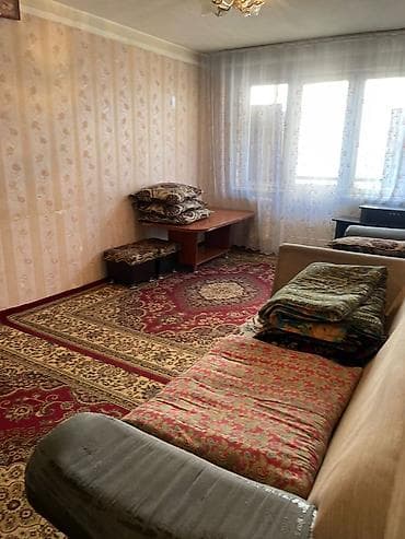 бишкек квартиры: 2 комнаты, С мебелью частично — 1