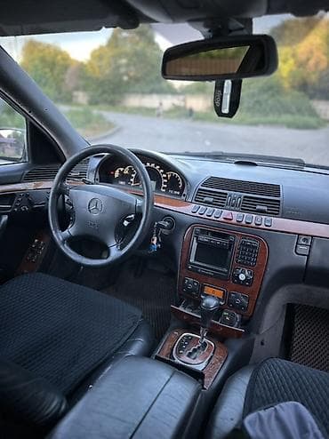 мерседес бенц с: Mercedes-Benz S-Class: 2000 г., 5 л, Автомат, Бензин, Седан — 9