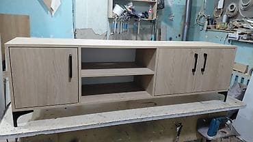 тумбычки: Тумба и подставка для телевизора, Напольная, ЛДСП, Самовывоз, цвет - Белый — 6