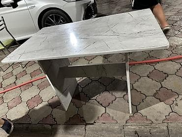 Кухонный стол и стул, Новый, Бесплатная доставка, Платная доставка, цвет - Серый — 2