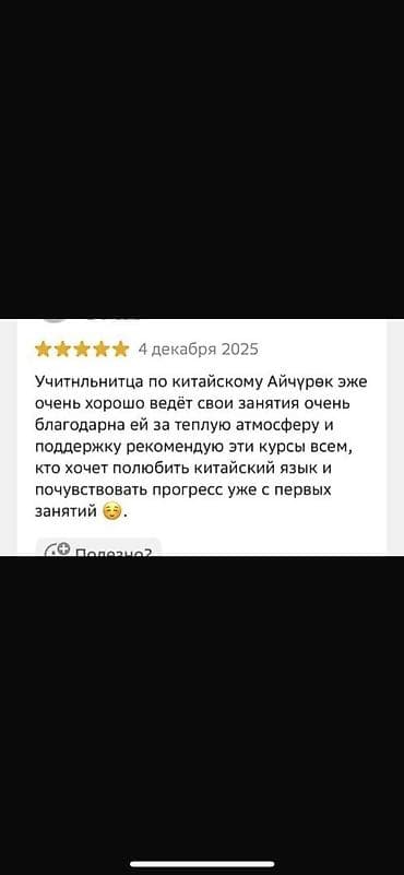 Башка курстар: Тил курстары Кытайча Чоңдор үчүн, Балдар үчүн — 9