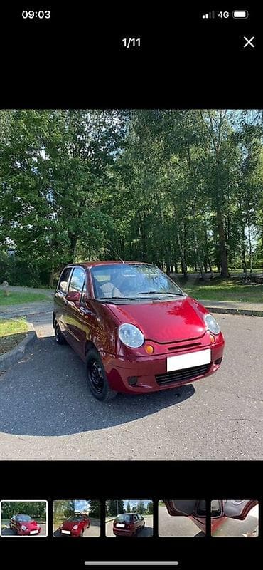 4100 r16: Daewoo Matiz: 2008 г., 0.8 л, Механика, Бензин, Хэтчбэк — 4