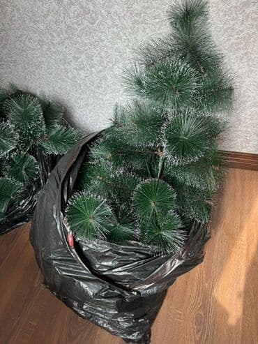 купить елку искусственную недорого: Искусственная новогодняя елка «Сосна» с эффектом инея - Ветки из — 1