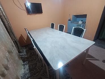 Кухонный стол и стул, Новый, Самовывоз at lalafo.kg Кухонный стол и стул, Новый, Самовывоз