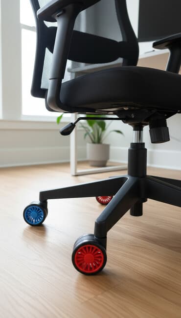 ролики для передвижения шкафов: Комплект роликов для офисного кресла/компьютерного стула — 1