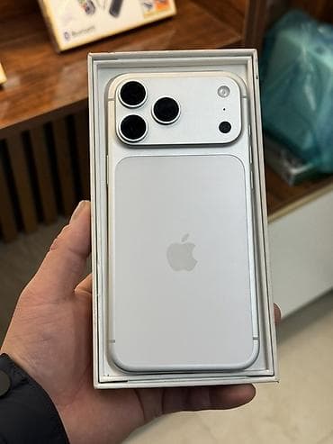 poco бу: IPhone 17 Pro, Новый, 256 ГБ, Серебристый, Коробка, 100 % — 1